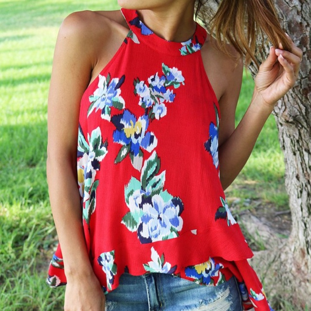 Delaney halter top